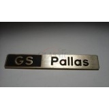 Citroen GS - Emblema traseiro (GS Pallas)