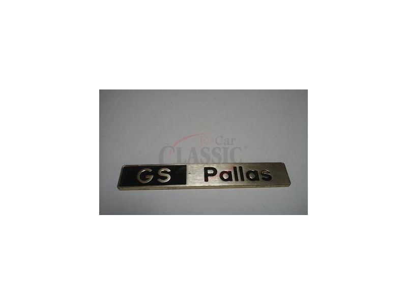 Citroen GS - Emblema traseiro (GS Pallas)