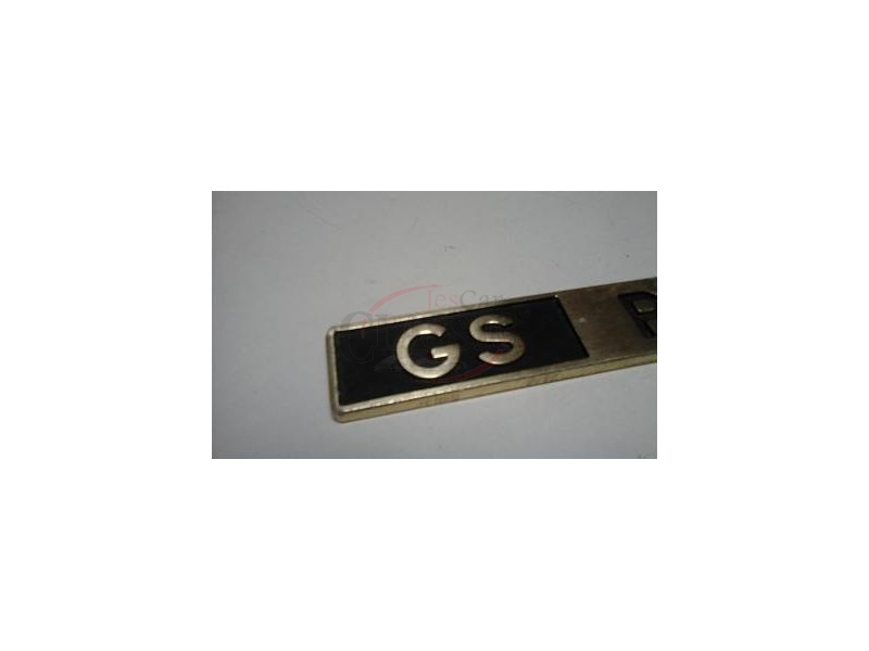 Citroen GS - Emblema traseiro (GS Pallas)