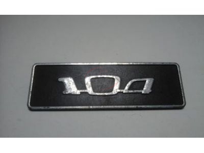 Peugeot 104 - Emblema traseiro (104)