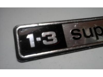 Morris Marina - Emblema traseiro (1.3 Super)