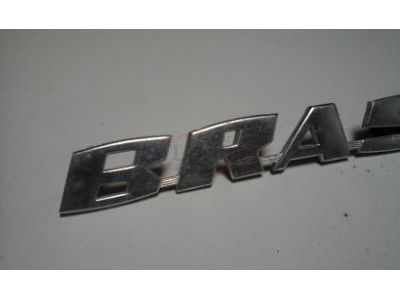 VW Brasilia - Emblema traseiro (BRASILIA)