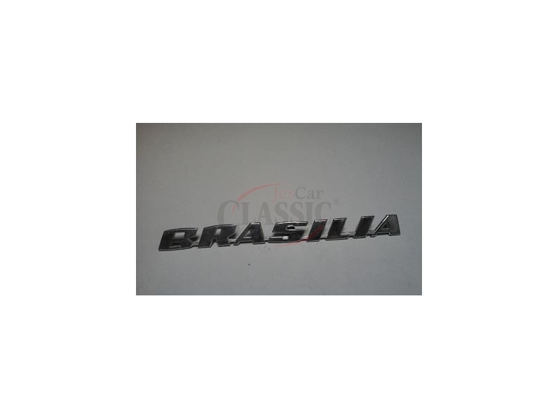 VW Brasilia - Emblema traseiro (BRASILIA)
