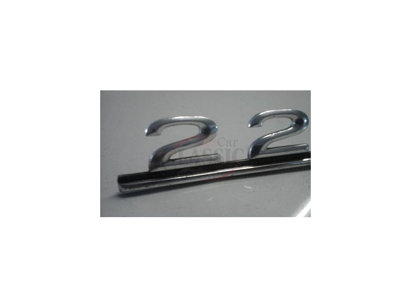 Mercedes-Benz W114 /8 / Mercedes-Benz W115 /8 - Emblema traseiro (220D)