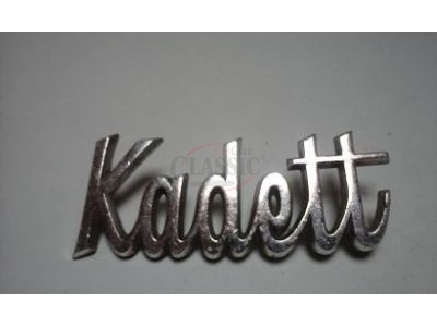 Opel Kadett B - Emblema traseiro (Kadett)