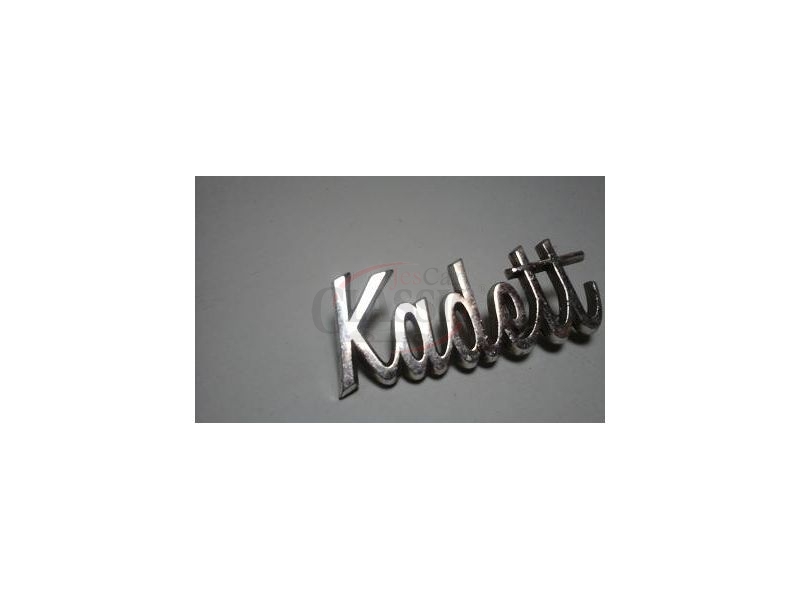 Opel Kadett B - Emblema traseiro (Kadett)