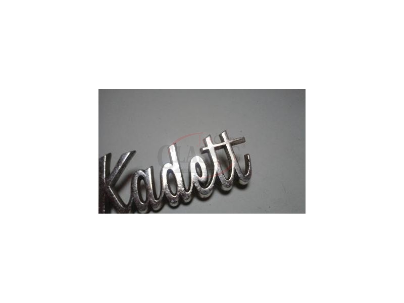 Opel Kadett B - Emblema traseiro (Kadett)