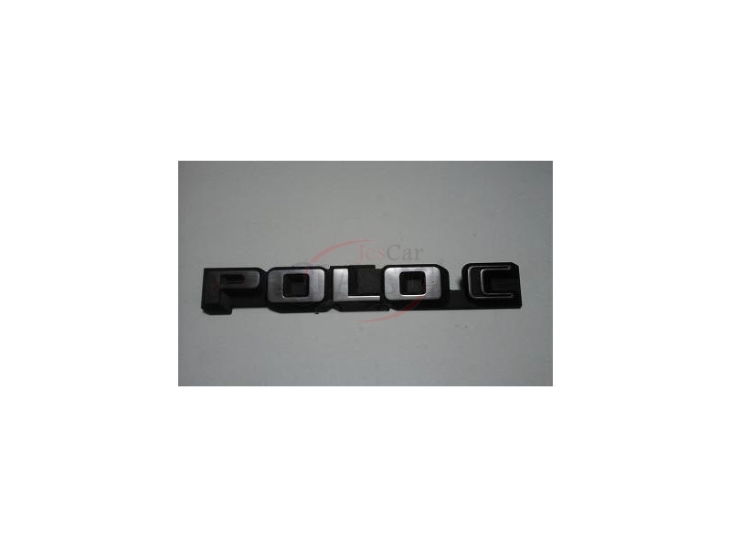 VW Polo I / VW Polo II - Emblema traseiro (POLO C)