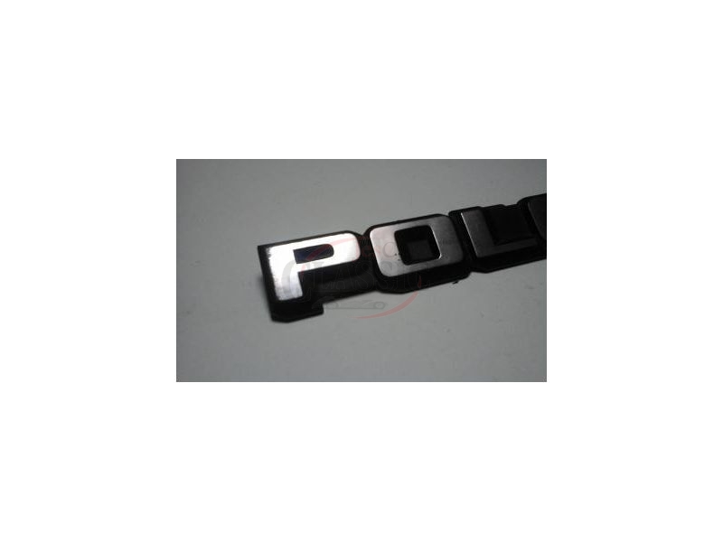 VW Polo I / VW Polo II - Emblema traseiro (POLO C)