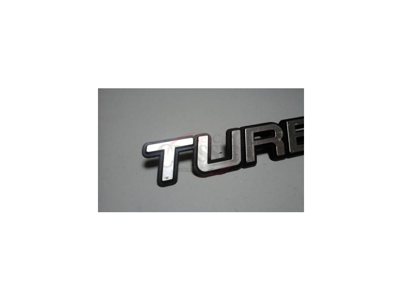 Multimarcas - Emblema traseiro universal (TURBO)