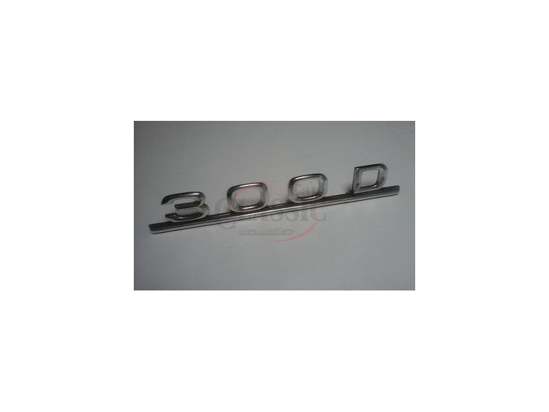 Mercedes-Benz W123 - Emblema traseiro (300 D)