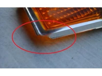 Renault 6 - Vidro farolim traseiro direito (YORKA)