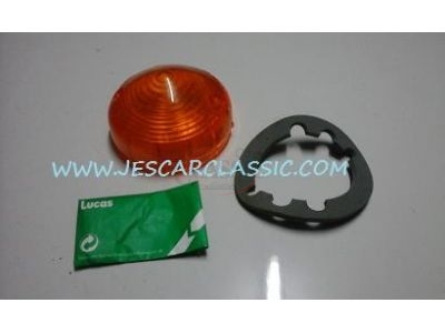 Austin-Healey / Hillman Imp / Triumph TR-4 - Vidro farolim (LUCAS)