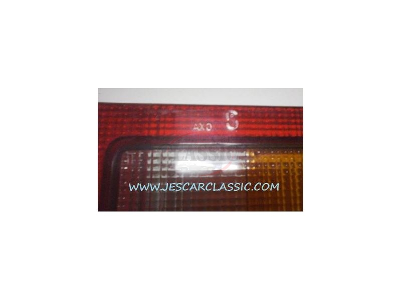 Citroen ZX - Vidro de farolim traseiro direito (AXO)
