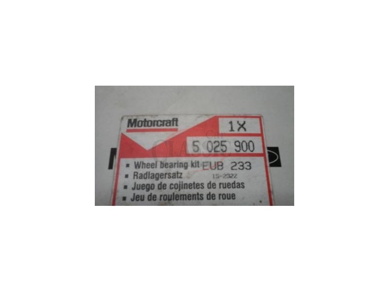 Ford Transit MKIII / Ford Transit MKIV - Jogo de rolamento roda tras