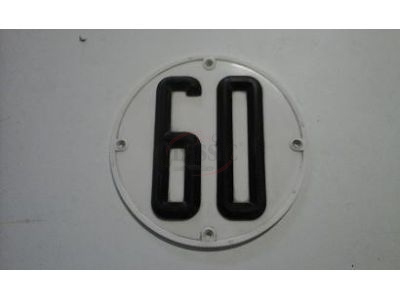 Multimarcas - Dístico de limite velocidade Km/h (60)