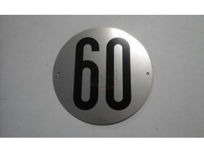 Multimarcas - Dístico de limite de velocidade Km/h (60)