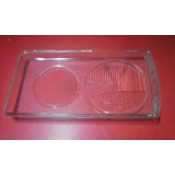 Mercedes-Benz W123 - Vidro de farol principal direito (HELLA)