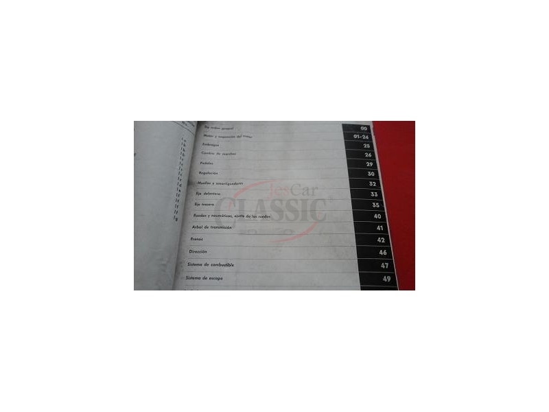 Mercedes-Benz - Manual de trabalho (180 - 220SE)