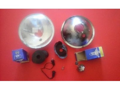 Multimarcas - Jogo de farois principais H4 (Ø 180mm)