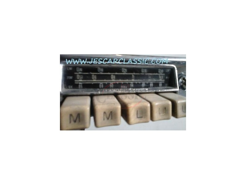 Porsche 356 / Mercedes / VW Carocha - Auto-Rádio (BECKER EUROPA)