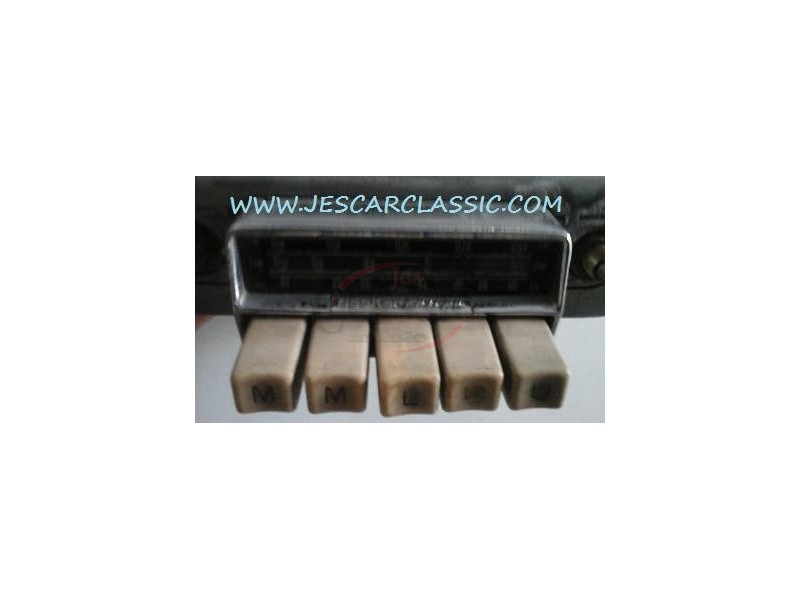 Porsche 356 / Mercedes / VW Carocha - Auto-Rádio (BECKER EUROPA)