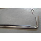 Fiat 127 I - Jogo de (2) frisos do aro da porta