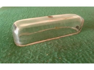 Austin / Austin-Healey / Hillman / MG / Triumph - Vidro de farolim iluminação matricula (LUCAS)