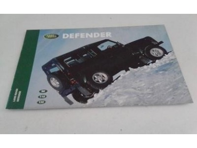 Land Rover Defender - Catálogo de lançamento