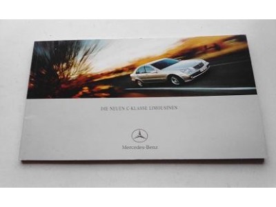 Mercedes-Benz Class C W203 - Catálogo de lançamento
