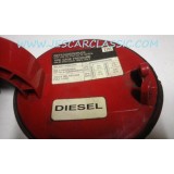 Opel Astra F - Tampa exterior depósito combustível