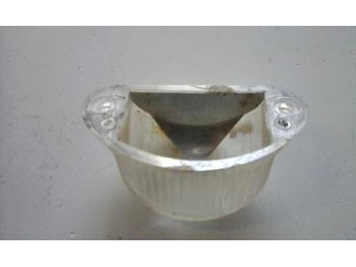 VW Carocha 58-63 - Vidro de farolim iluminação matricula (HASSIA)