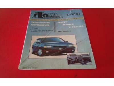 rta - revista tecnica automovel - (3ª Serie Nº 92 - FIAT TIPO)