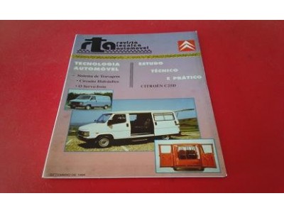 rta - revista tecnica automovel - (3ª Serie Nº 90 - CITROEN C25D)
