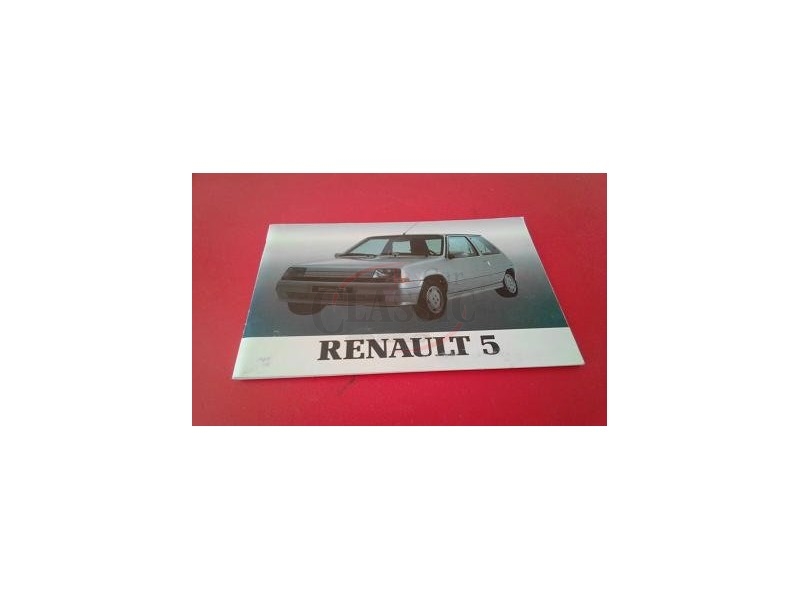 Renault Super 5 - Manual do condutor