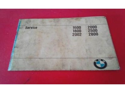 Bmw Serie 02 1600-2800 - Manual do condutor (Service)