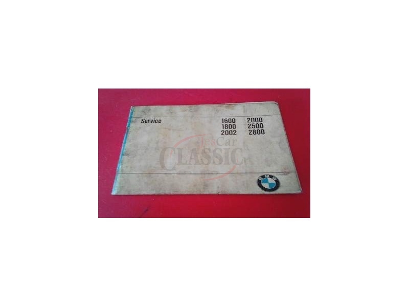 Bmw Serie 02 1600-2800 - Manual do condutor (Service)