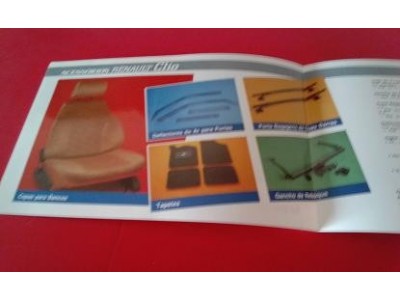 Renault Clio I - Catálogo de acessórios