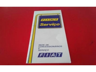 Fiat - Manual do condutor (Rede de Concessionários e Serviço)