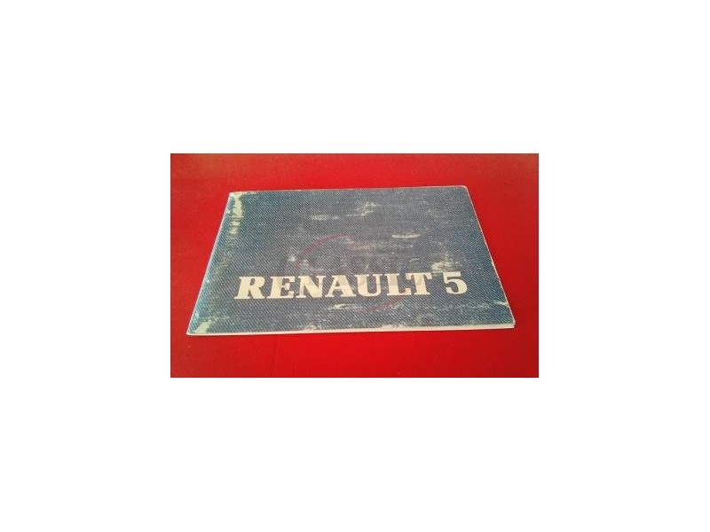 Renault Super 5 - Manual do condutor