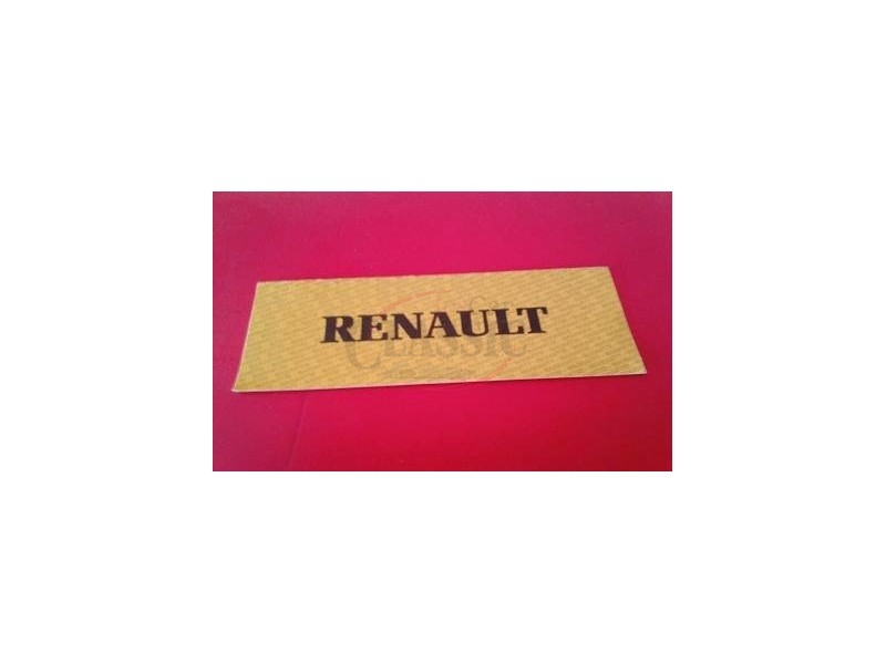 Renault - Manual do condutor (Certificado de entrega)