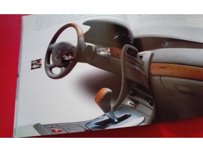 Renault Vel Satis - Catálogo de lançamento