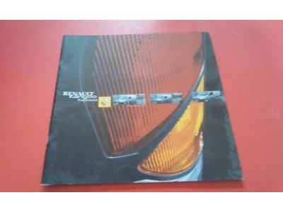 Renault Kangoo I - Catálogo de lançamento