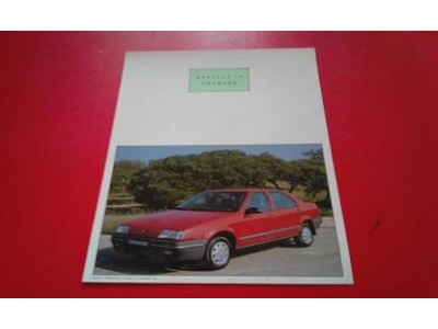 Renault 19 I - Panfleto de lançamento