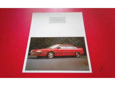 Renault 21 II - Panfleto de lançamento