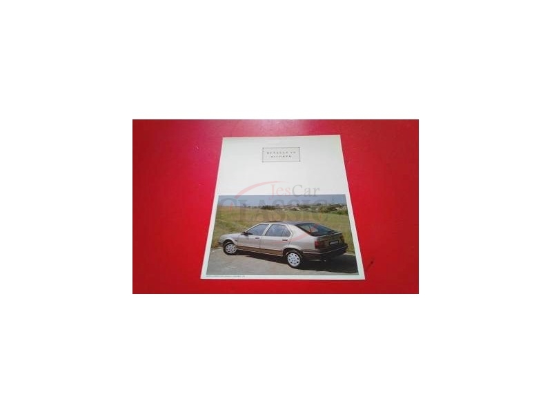 Renault 19 I - Panfleto de lançamento