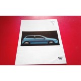 Lancia Y - Catálogo de lançamento