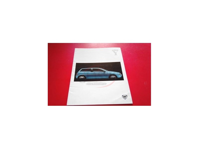 Lancia Y - Catálogo de lançamento