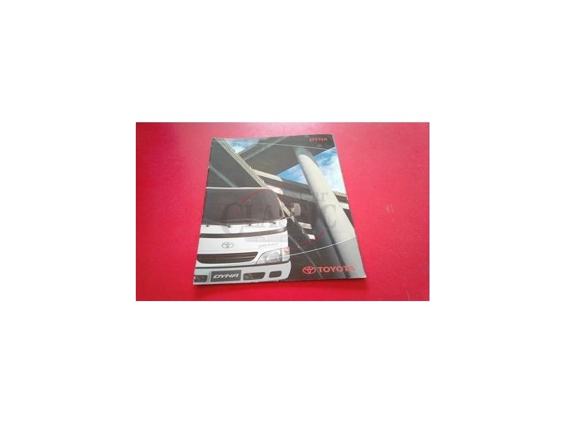Toyota Dyna V - Catálogo de lançamento