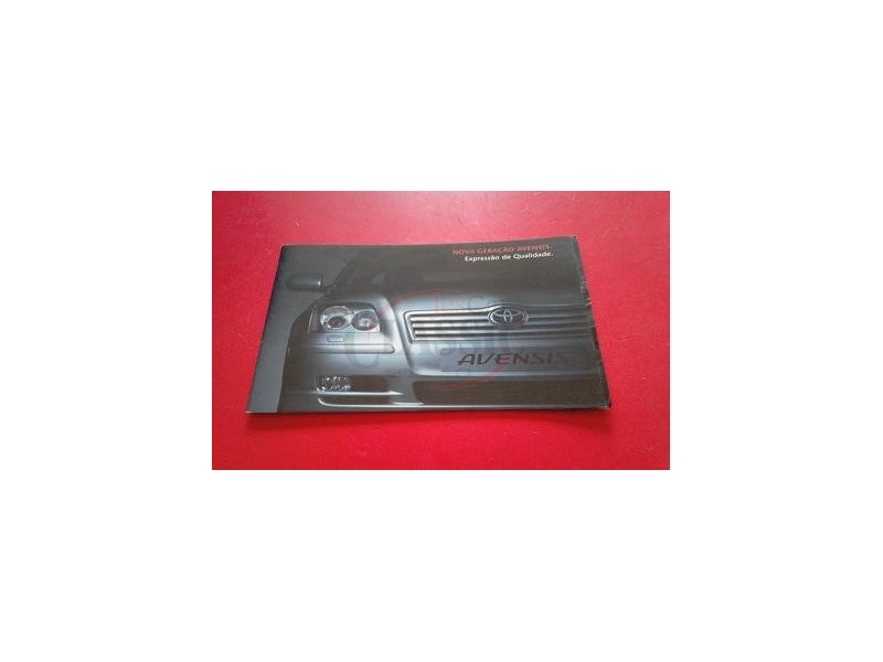 Toyota Avensis II - Catálogo de lançamento